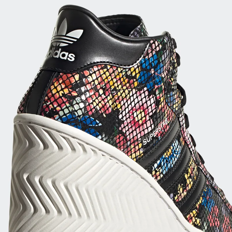 adidas Superstar Ellure Floral (W) Core Black/Off White/Red (FW3201)