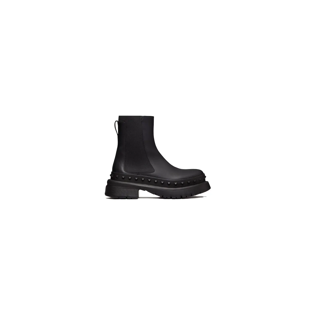 Valentino M-Way Rockstud Beatle Boots Black (3Y2S0H33GZZ_0NO)