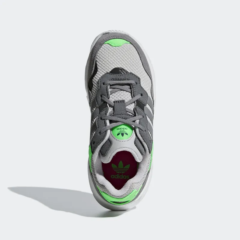 adidas Yung-96 Grey Shock Pink (PS) Grey Two/Grey Three/Shock Pink (F34280)