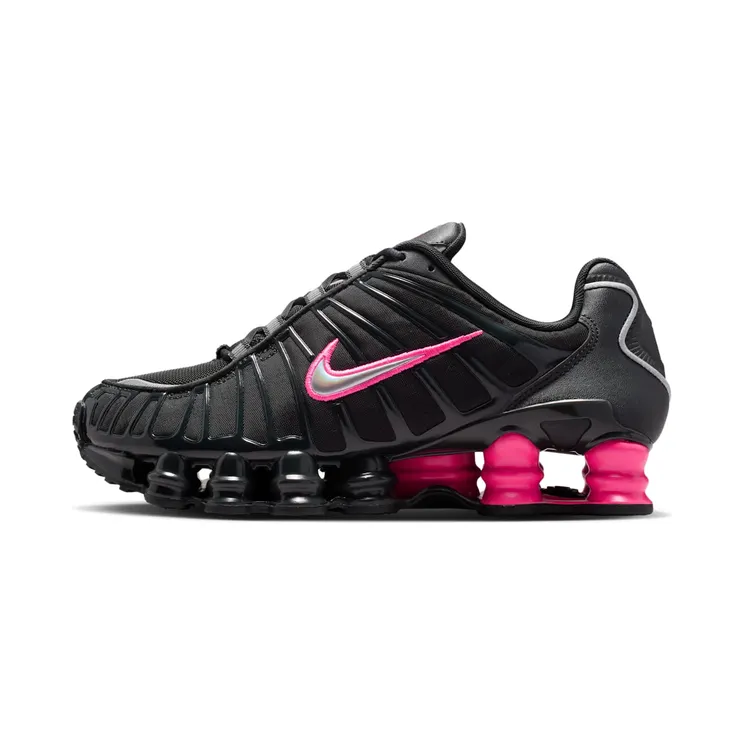 Nike Shox TL Off Noir “Off-Noir / Hyper Pink / Metallic Silver” (IQ0273-045)