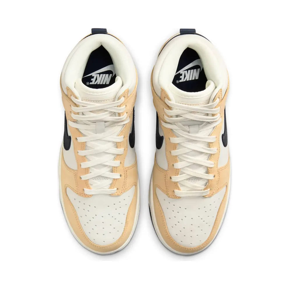 Nike Dunk High PRM MF “Sesame Obsidian” (DX2044-101)