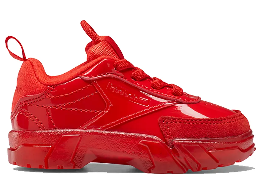 Reebok Cardi Club C Red (TD) Instinct Red/Instinct Red-Clear (Other Brands Reebok)