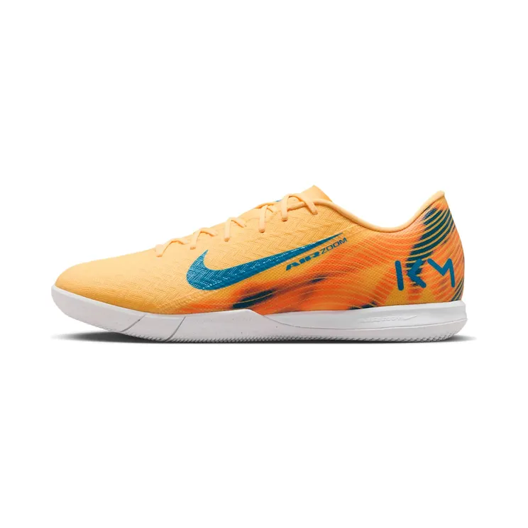 Nike Zoom Mercurial Vapor 16 Academy IC Kylian Mbappé “Melon Tint / Igloo / Neo Turquoise” (HV4222-801)