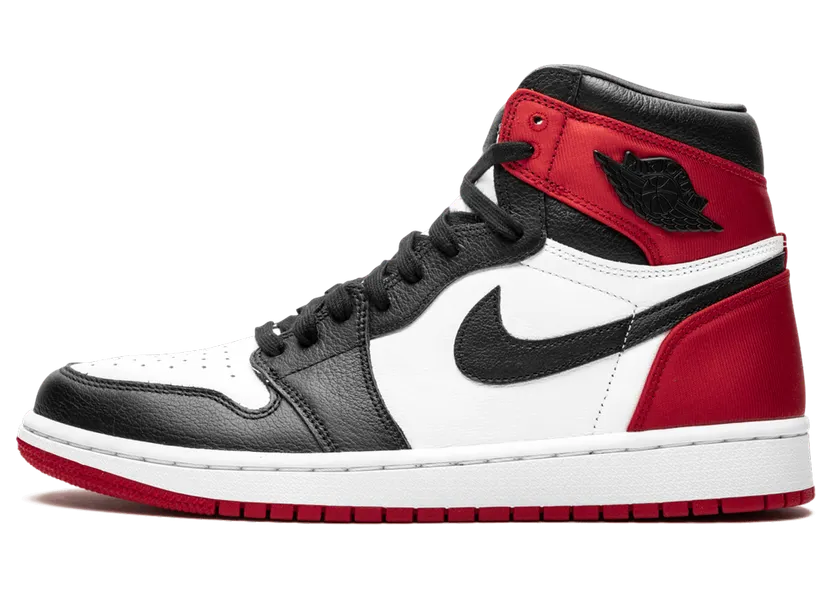 Air Jordan Nike AJ I 1 Retro High ‘Satin Black Toe’ (2019) (CD0461-016)