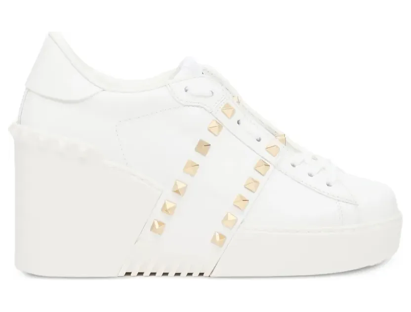 Valentino Garavani Open Disco met sleehak “White” (WS0HP0QRA)
