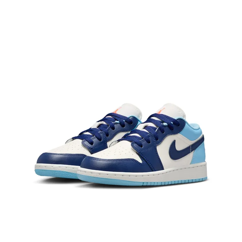 Air Jordan 1 Low GS “Sail Blue Chill” (553560-149)