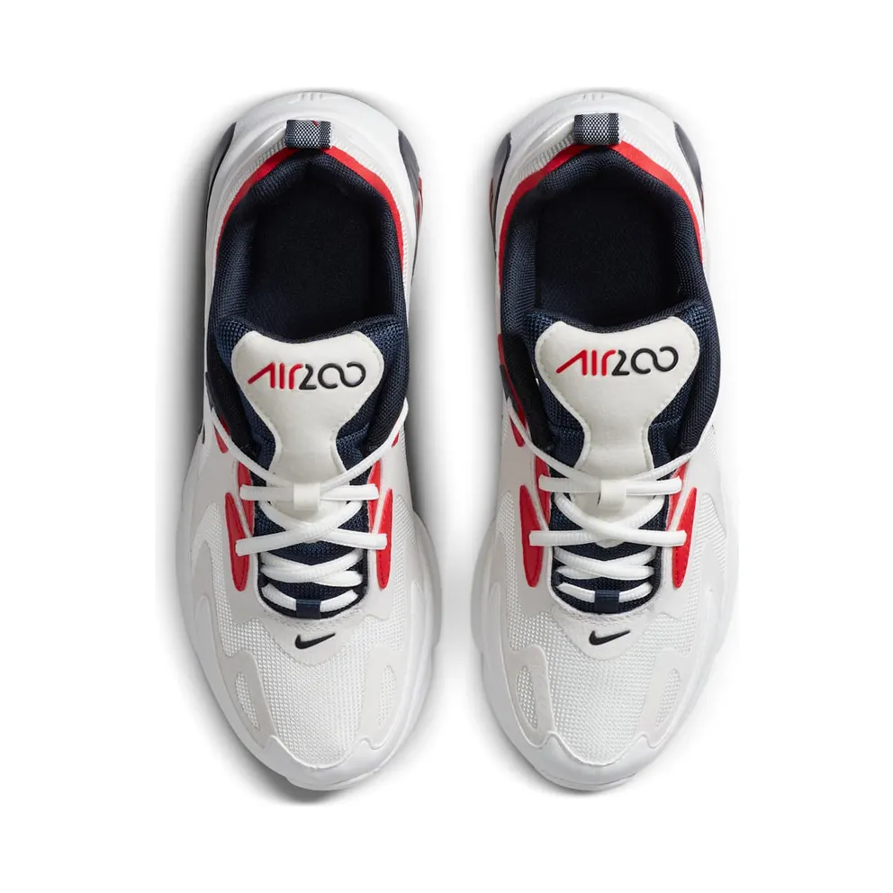Nike Air Max 200 “Summit White University Red” (AT5627-105)