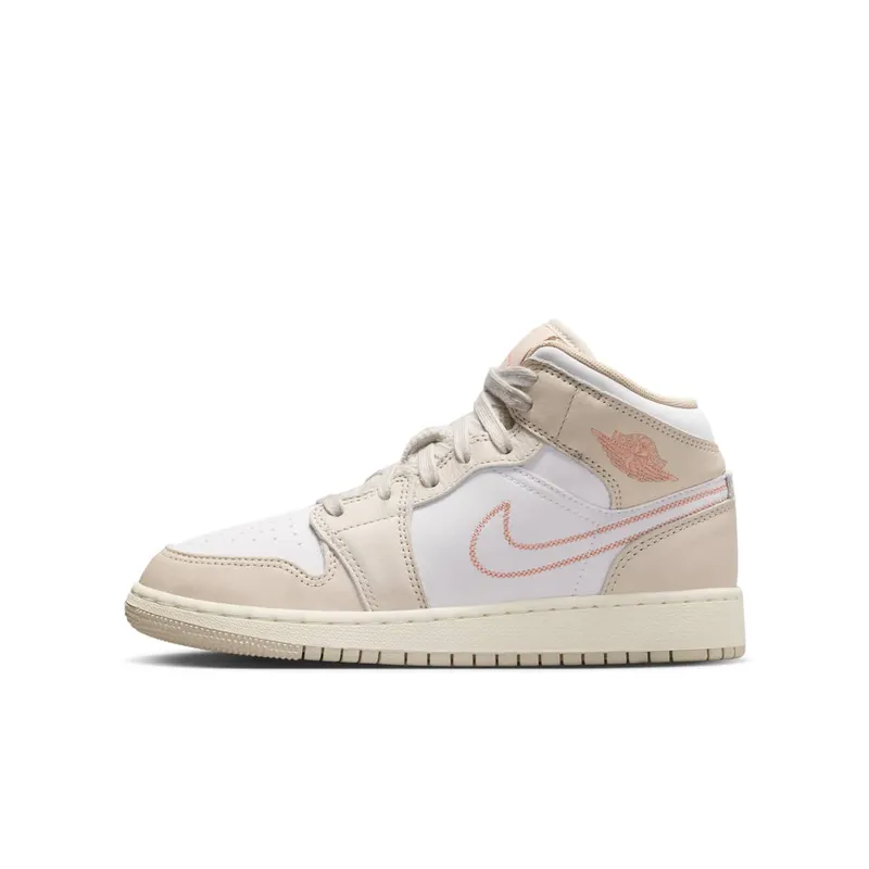 Jordan 1 Mid SE Sand Drift White Madder Root (HQ5879-100)