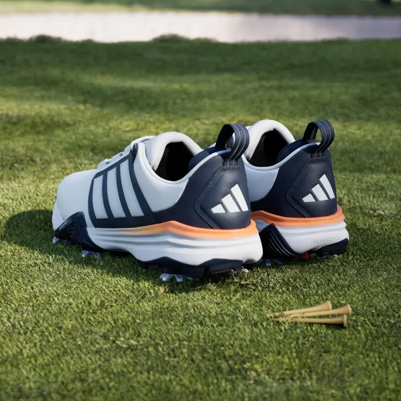 Adidas ADIPOWER 26 Golf Shoes Cloud White / Collegiate Navy / Lucid Orange (JP8403)