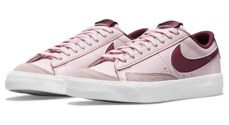 Nike Blazer Low 77 Pink Foam Dark Beetroot (GS) (DA4074-600)