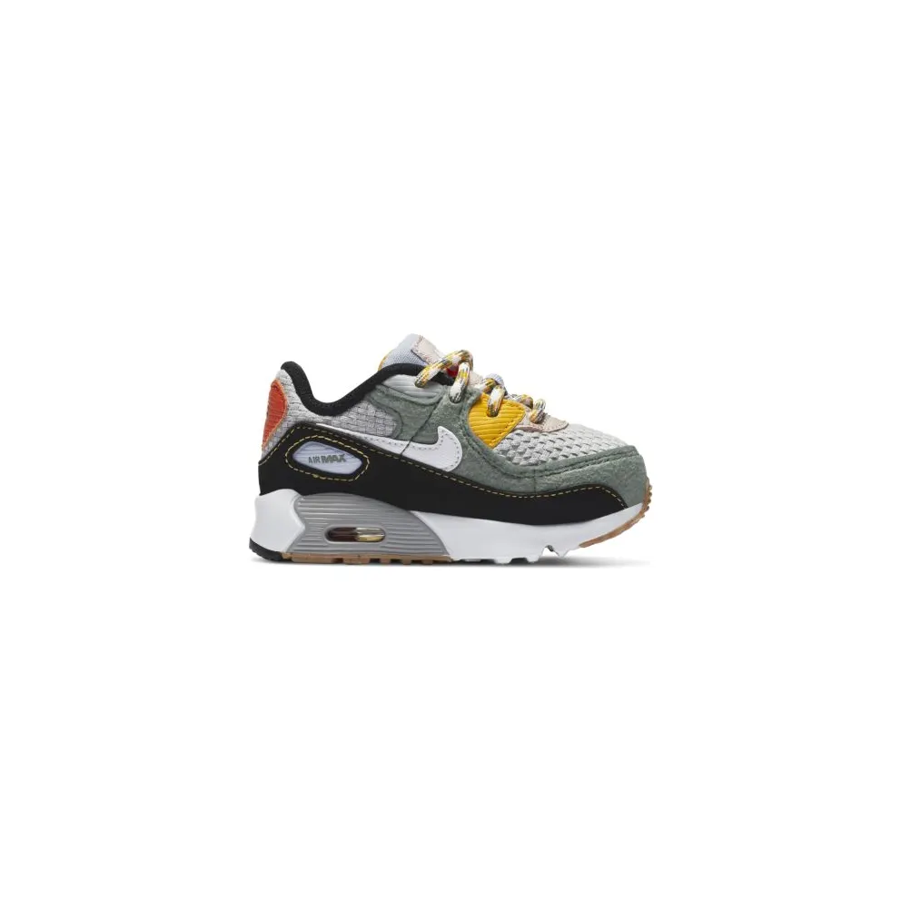 Nike Air Max 90 Buckle Spiral Sage (TD) Spiral Sage/Black-University Gold-White (DC2531-300)
