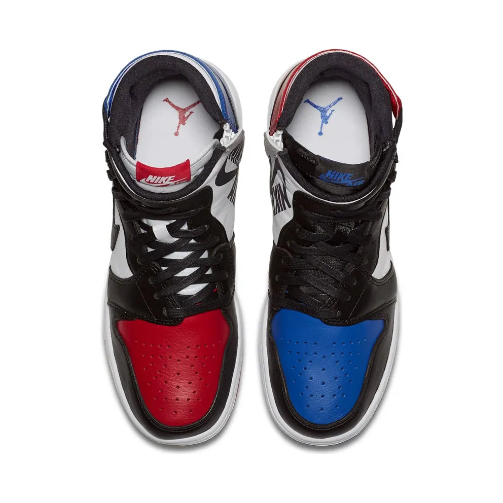 Jordan 1 Rebel XX Top 3 (W) Black/Black-Varsity Royal-Varsity Red (AT4151-001)