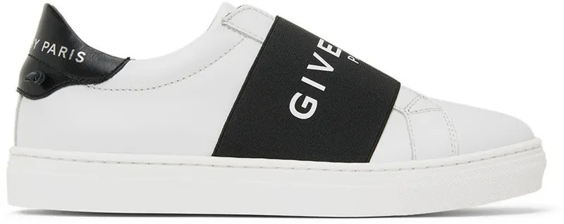 Givenchy Kids White & Black Logo Band (H29064)
