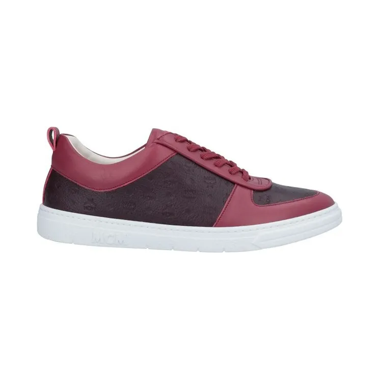 MCM Terrain Logo Brown Burgundy (BAMM01 N9041)