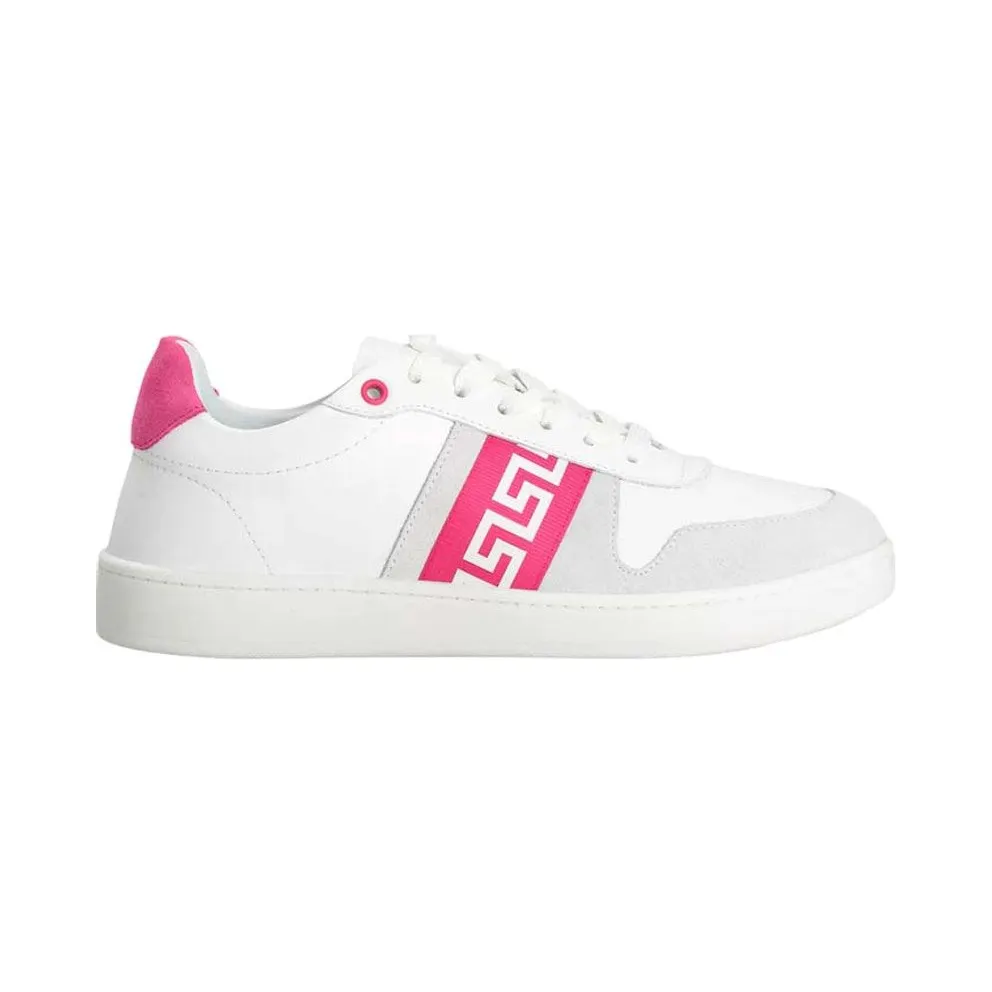 Versace La Greca Sneaker White Pink (1012657 1A08931 2WI90)