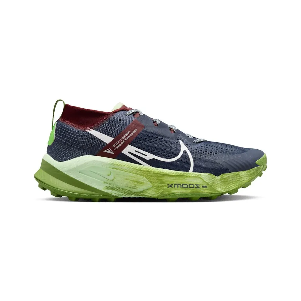 Nike ZoomX Zegama Thunder Blue Chlorophyll Dark Team Red Summit White (DH0623-403)