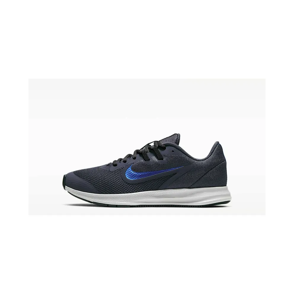 Nike Downshifter 9 “Gridiron / Black / Atmosphere Grey / Mountain Blue” (AR4135-005)