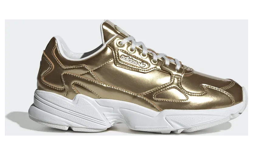 Adidas Falcon ‘Gold Metallic’ Gold Metallic/Gold Metallic/Crystal White (FV4318)