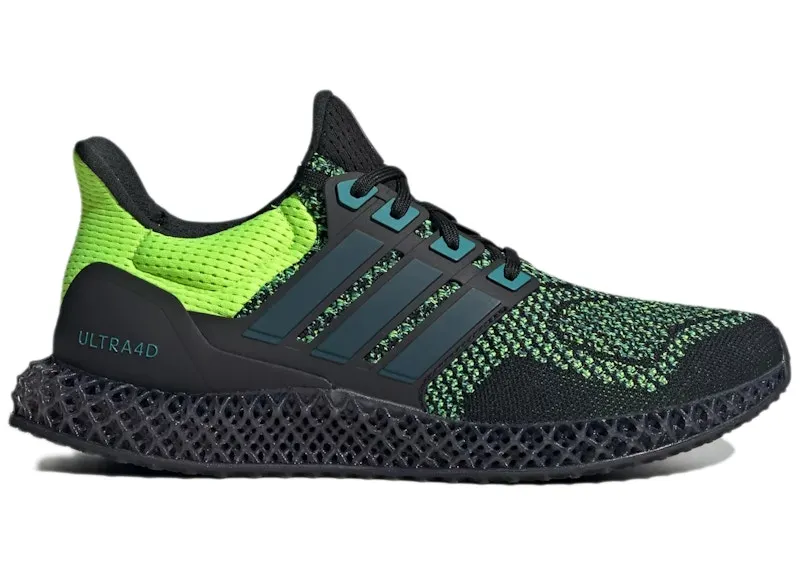 adidas Ultra 4D Black Lucid Lemon (IG2263)
