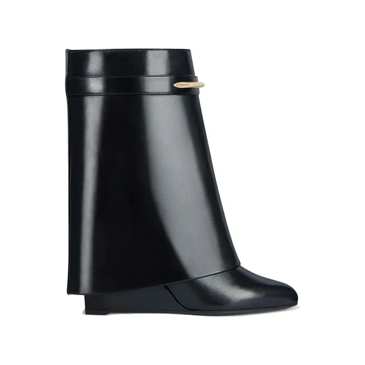 Givenchy Shark Pinch Ankle Boots Black (BE605LE1J7-001)