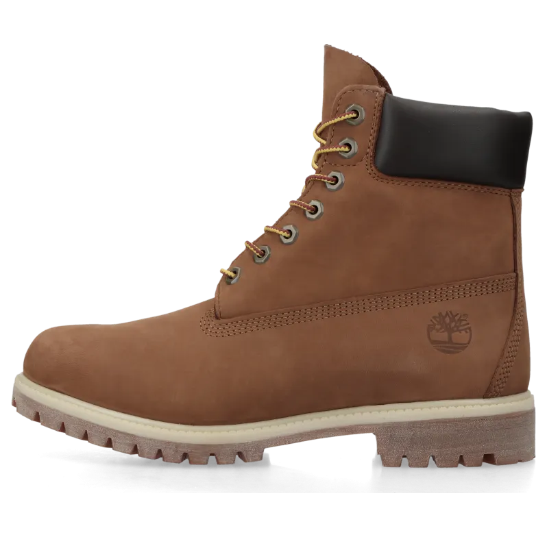 Timberland Premium 6 Inch Lace Up Waterproof Boot (dark wheat nubuck) – TB172066EBL1