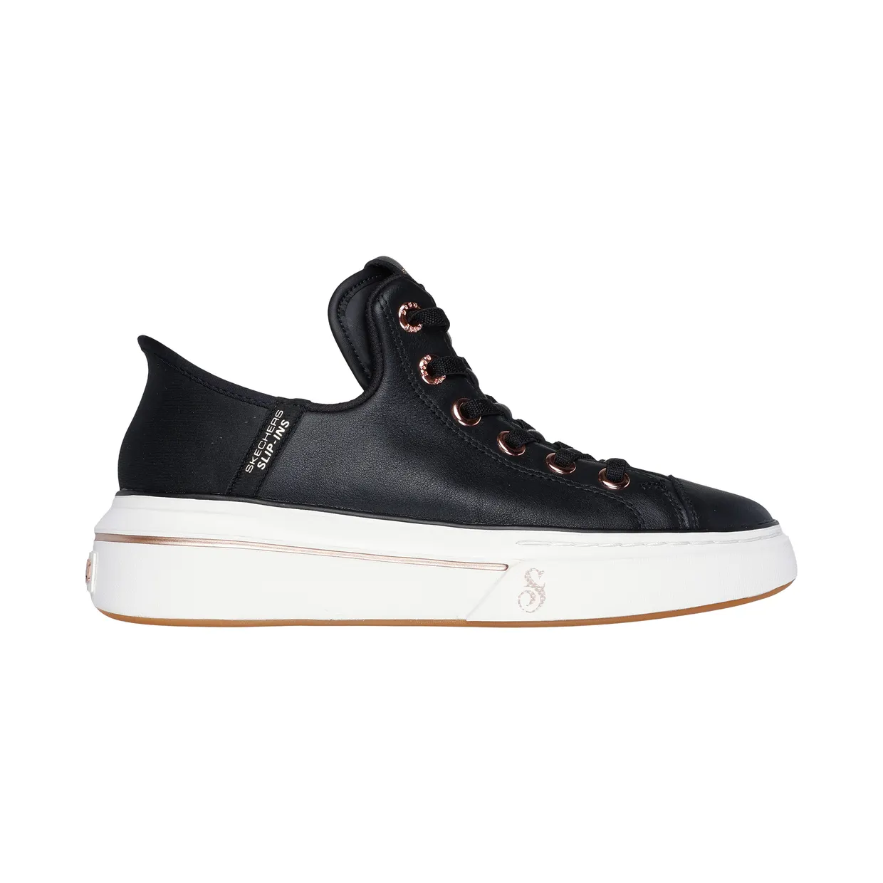 skechers-slip-ins 186001 BLK