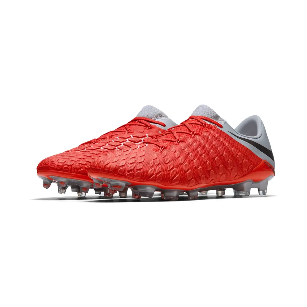 Nike Hypervenom Phantom 3 Elite Flyknit FG Light Crimson Light Crimson/Metallic Dark Grey (AJ3805-600)
