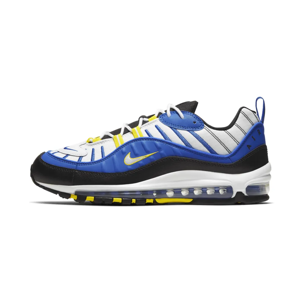 Nike Air Max 98 Entourage Racer Blue/Black-Dynamic Yellow-White (640744-400)