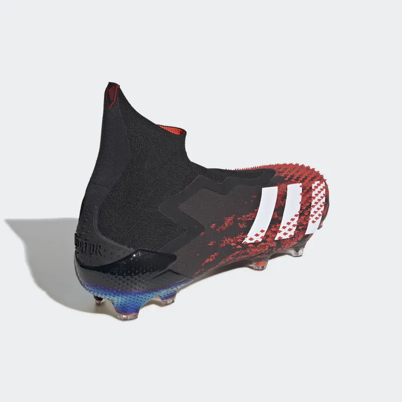 adidas Predator Mutator 20+ FG Black White Red Core Black/Cloud White/Active Red (EF1565)