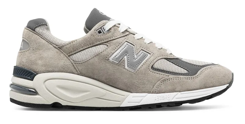 New Balance 990 V2 Kith Grey Grey/White (M990GR2)