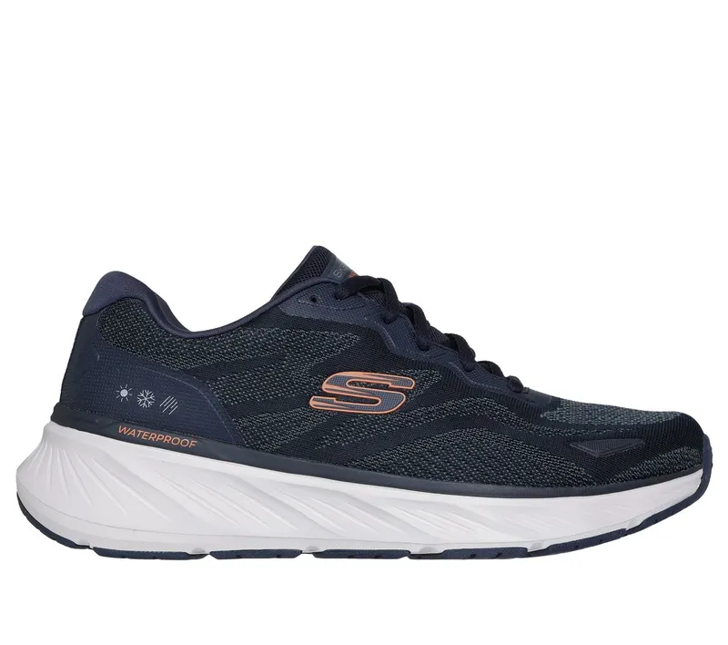 Skechers Waterproof Relaxed Fit: Edgeride – Konzo Sneaker Marine/Orange