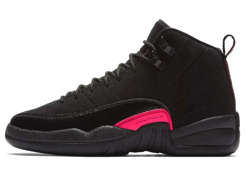 Air Jordan 12 Retro GS “Black / Rush Pink / Dark Grey” (510815-006)