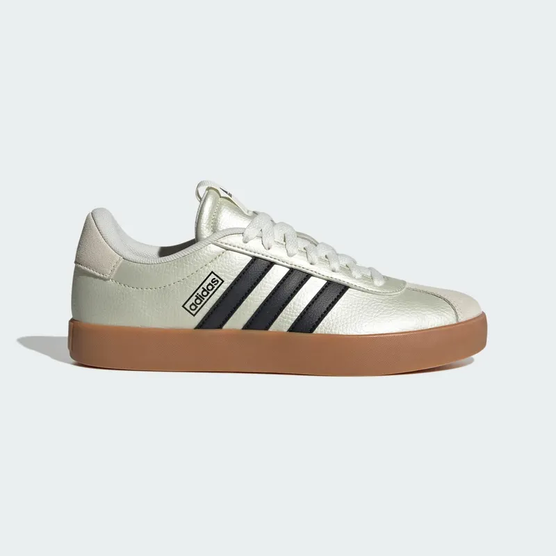adidas VL Court 3.0 “Ice Gold Met. / Core Black / Off White” (IH4024)