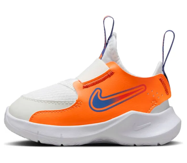 Nike Flex Runner 3 White Total Orange Team Orange Astronomy Blue (FN1478-101)