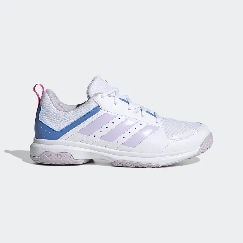 adidas Ligra 7 Indoor Cloud White / Silver Dawn / Blue Fusion (HQ3517)