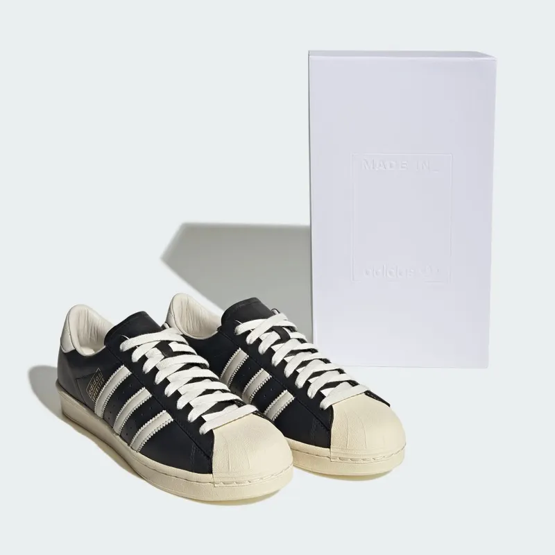 adidas Superstar Vintage Black White Made in Germany (JI3139)