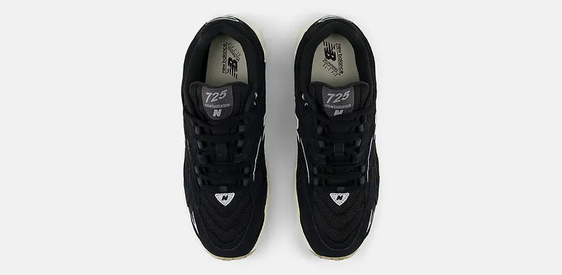 New Balance 725 Black Metallic Silver (ML725BB)