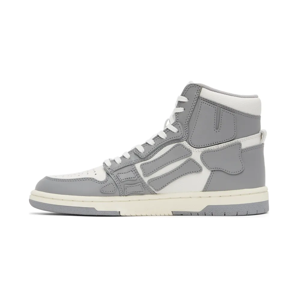 AMIRI White & Grey Hi Skel Top (SS22MFS002)