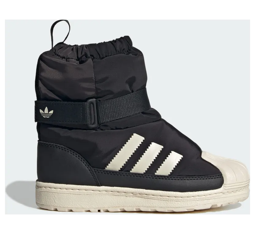 Adidas Superstar 360 Winterized Boot Kinderen Core Black / Wonder White / Carbon (JQ7949)
