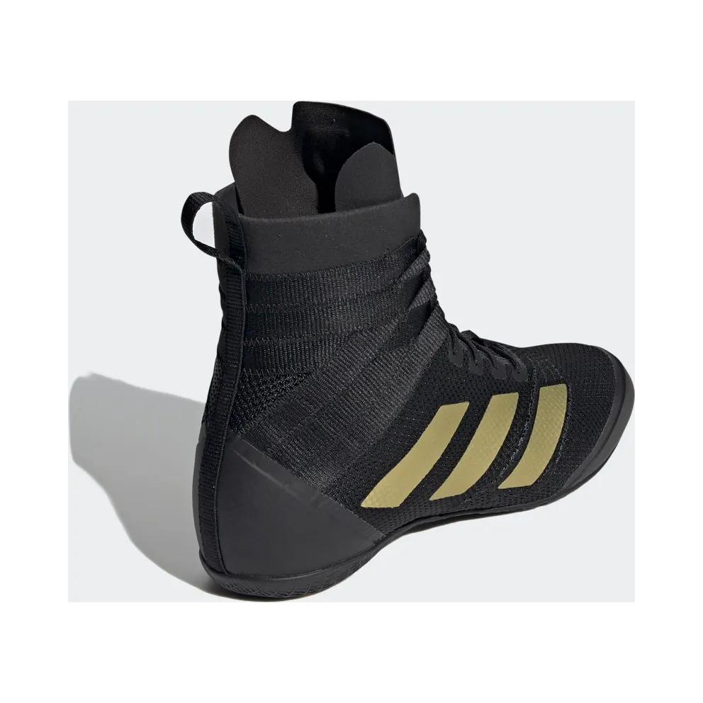 adidas Speedex 18 Boksschoenen Core Black / Gold Metallic / Hazy Yellow (FX0564)