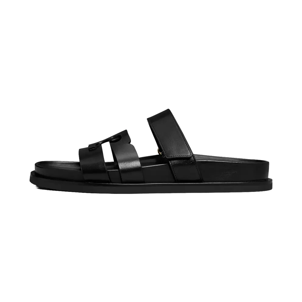Tory Burch Ines Sport Slide “Perfect Black” (161636-006)