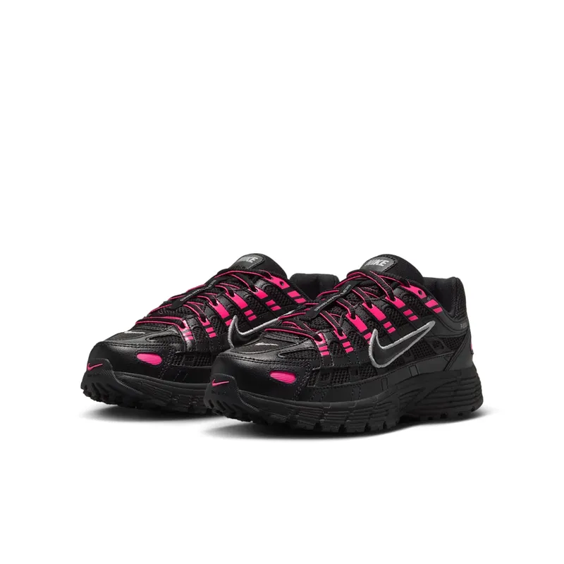 Nike P- 6000 GS “Pink Blast Metallic Silver Black” (HV5064-600)