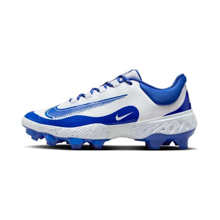 Nike Alpha Huarache Elite 4 Low MCS “White Hyper Royal” (FD6255-106)