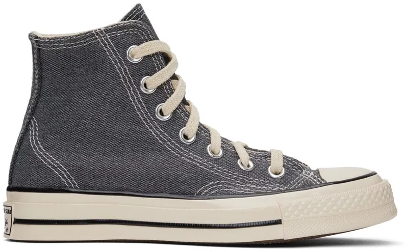Converse Gray Triple Stitch Chuck 70 Hi (172816C)