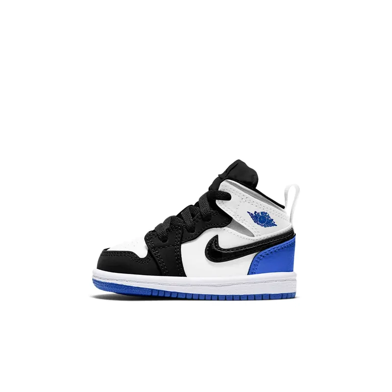 Jordan 1 Mid SE White Black Royal (TD) (BQ6933-102)