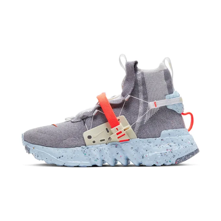 Nike Space Hippie 03 This Is Trash “Grey / Chambray Blue / Total Crimson” (CQ3989-001)