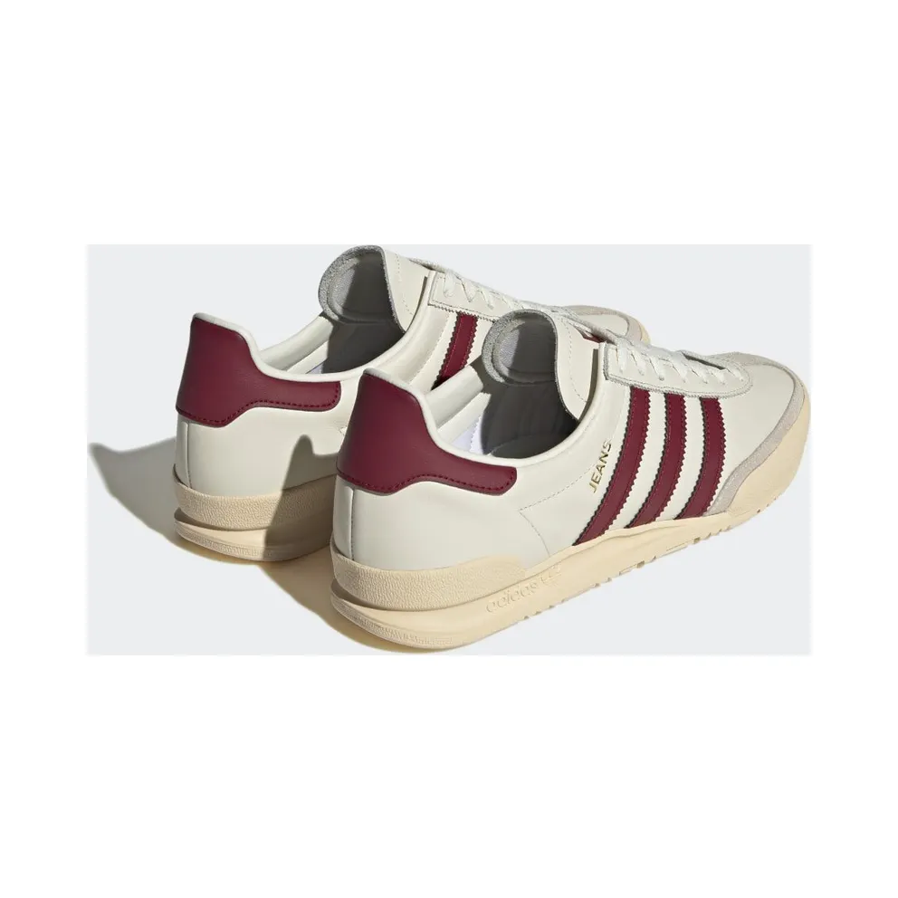 Adidas Jeans Chalk White / Sand Strata / Collegiate Burgundy (GY7437)