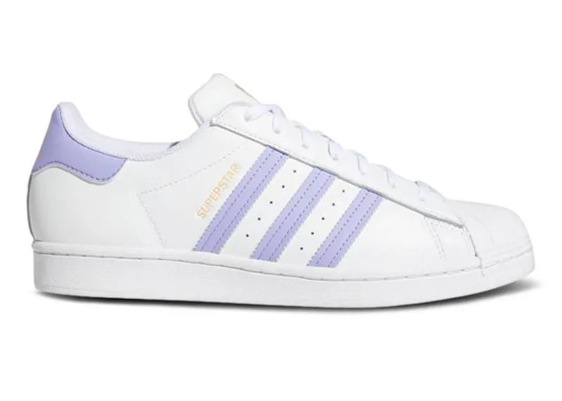 adidas Superstar White Light Purple (GX2537)