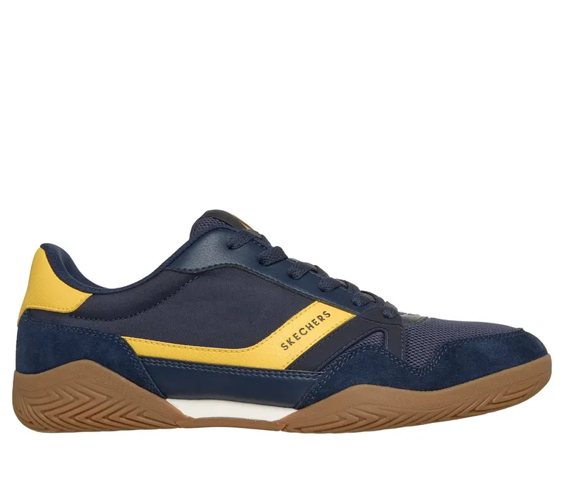 Skechers Zinger Evo – Debut Brace Sneaker Marine/Yellow