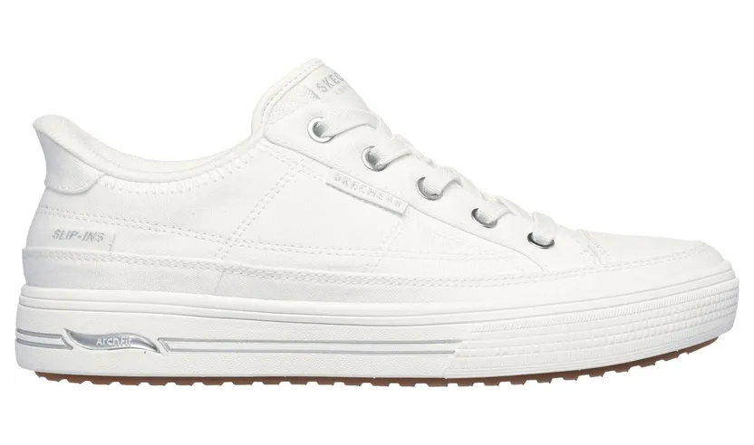 Skechers Slip-ins: Arch Fit Arcade – See Ya There Sneaker Wit